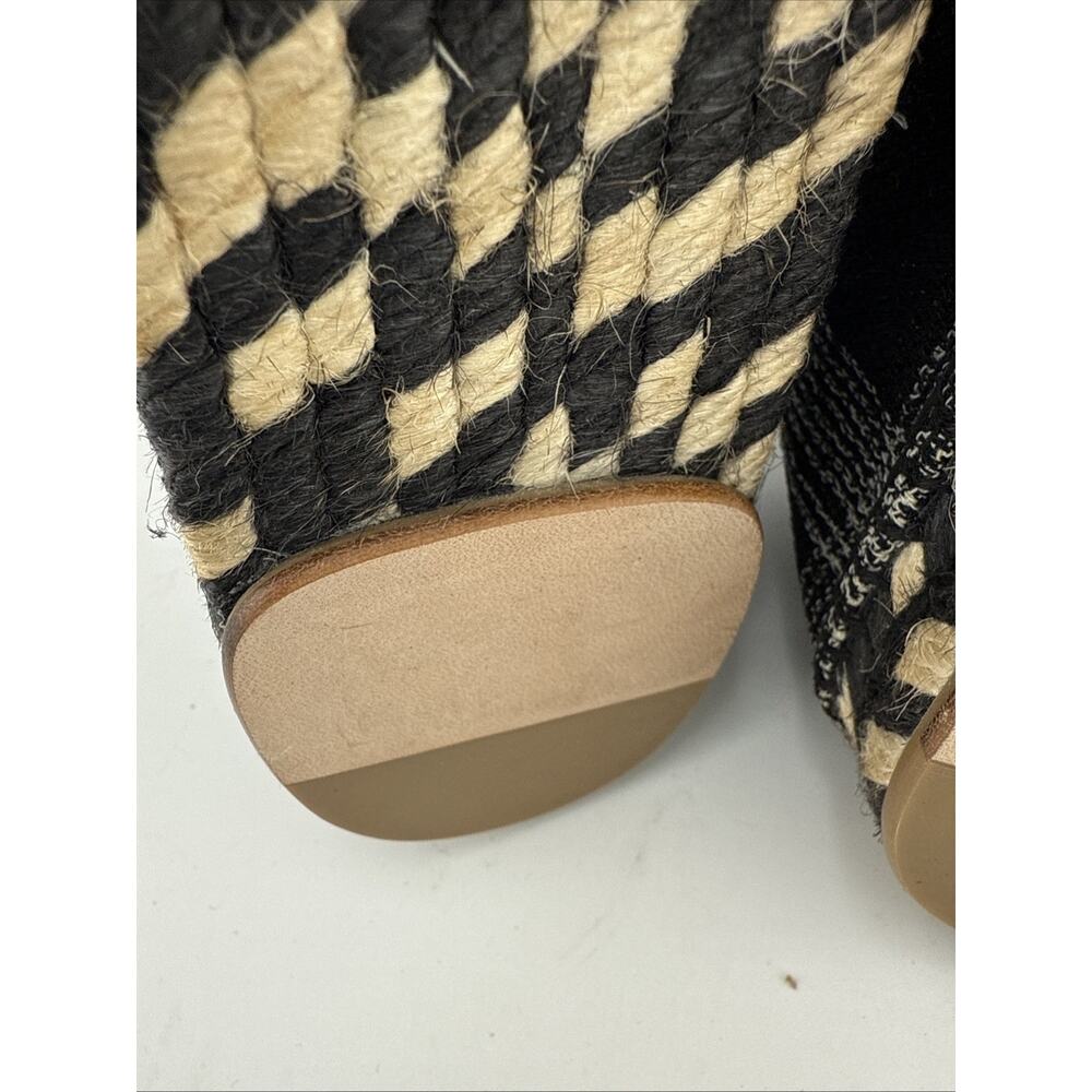 Proenza Schouler Women's Plaid Felt Espadrille Flats Sz 38 EUR or 7.5 US NWB - Picture 11 of 14